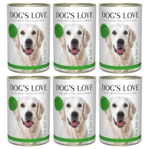 Dog’s Love Nassfutter Adult Wild, 6 x 400 g