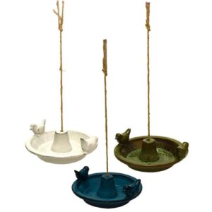 Esschert Design Vogeltränke rund, assortiert