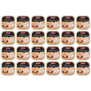 animonda Nassfutter Vom Feinsten Mildes Menü Pute & Lachs, 32 x 100 g