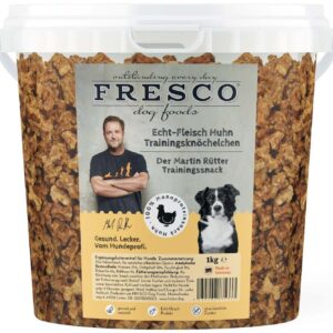 FRESCO Leckerli Martin Rütter Trainingsknöchelchen Huhn, 1 kg