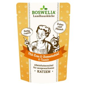 Betty’s Landhausküche Nassfutter Ente mit Borretschöl, 100 g