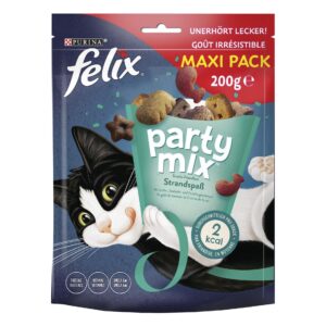 Felix Katzen-Snack Party Mix Strandspass, 200 g