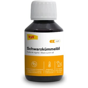 kyli Hunde-Nahrungsergänzung Schwarzkümmelöl, 100 ml
