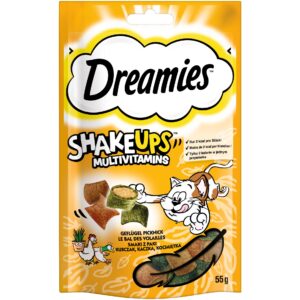 Dreamies Katzen-Snack Shake ups Multivitamins Geflügel 6 x 55 g