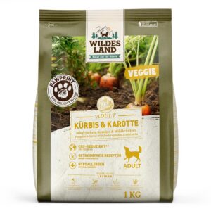 Wildes Land Halbfeuchtfutter PawPrint Veggie 1 kg