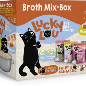 Lucky Lou Extra Food Mix-Box in Sud, 12 x 70 g