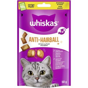 Whiskas Katzen-Snack Anti-Hairball 6 x 50g