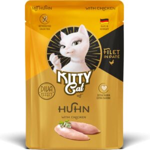 KITTY Cat Nassfutter KittyCat Filét Paté Pouch Huhn 85 g
