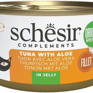 Schesir Nassfutter Thunfisch und Aloe Gelée 70g
