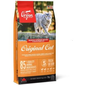 Orijen Trockenfutter Cat Original mit Huhn 17 kg