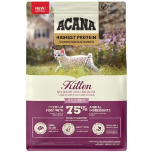 Acana Trockenfutter Kitten Huhn Truthahn Lachs 1.8 kg