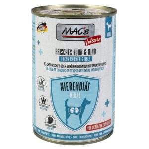 MAC’s Vetcare Nassfutter Nierendiät Huhn und Rind 400 g