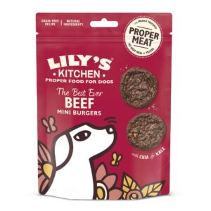 Lily’s Kitchen Leckerli Beef Mini Burgers, 70 g