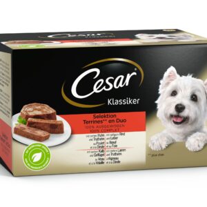 Cesar Nassfutter Klassiker Selection, 8 x 150 g