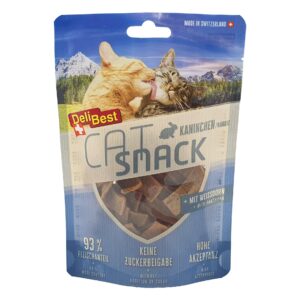 DeliBest Katzen-Snack Kaninchen, 45 g