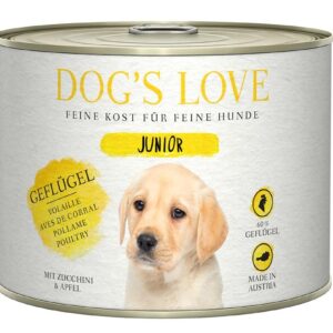 Dog’s Love Nassfutter Junior Geflügel, 200 g