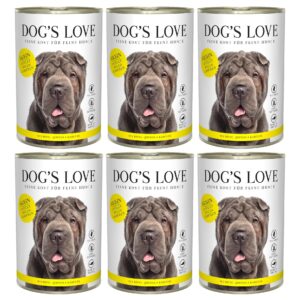 Dog’s Love Nassfutter Adult Huhn, 6 x 400 g