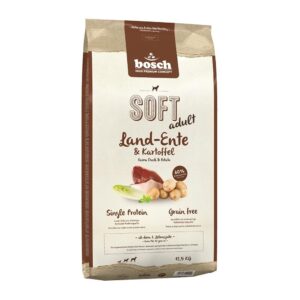 Bosch Tiernahrung Halbfeuchtfutter Soft Adult, Landente & Kartoffel, 12.5 kg