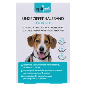 OptiPet Anti-Parasit-Halsband für Hunde, 1 Stück