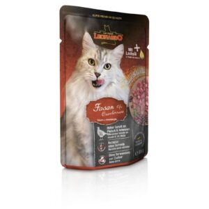 Leonardo Cat Food Nassfutter Fasan & Cranberries, 85 g
