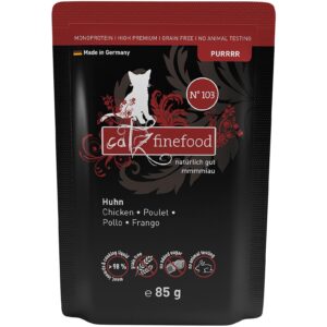 catz finefood Nassfutter Purrrr No.103 Huhn, 85 g