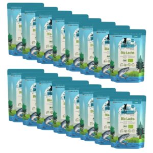 catz finefood Nassfutter Bio No.513 Lachs, 12 x 85 g