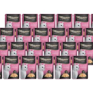 Miamor Nassfutter Feine Filets Thun & Krebs in Gelée, 24 x 100 g