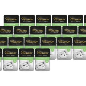 Miamor Nassfutter Ragout Royale Truthahn & Wild Sauce, 22 x 100 g