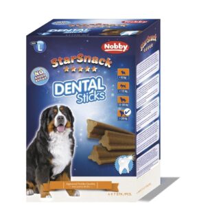 Nobby Kausnack StarSnack Dental Sticks gross, 28 Stück, 840 g