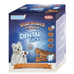 Nobby Kausnack StarSnack Dental Sticks mini, 28 Stück, 252 g