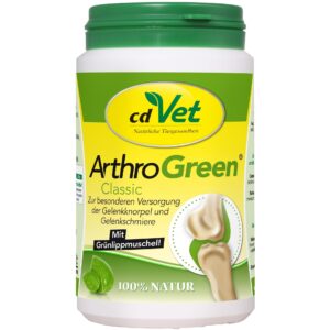 cdVet Hunde-Nahrungsergänzung ArthroGreen Classic, 165 g