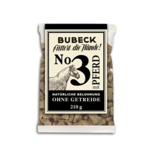 Bubeck Hundekuchen No. 3 mit Pferd, 210 g