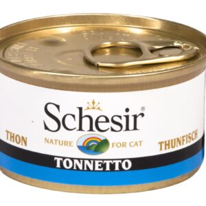 Schesir Nassfutter Thunfisch in Gelée, 85 g