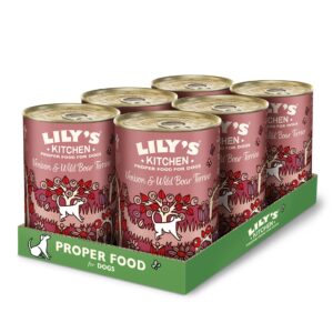 Lily’s Kitchen Nassfutter Terrine Hirsch & Wildschwein, 6 x 400 g