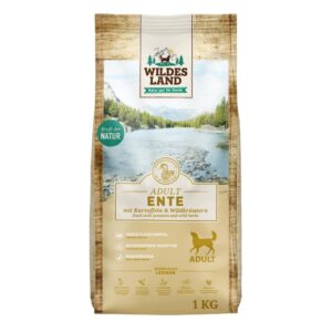 Wildes Land Trockenfutter Ente mit Kartoffeln & Wildkräutern, 1 kg
