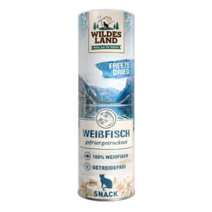 Wildes Land Katzen-Snack Weissfisch Freeze Dried 16 g