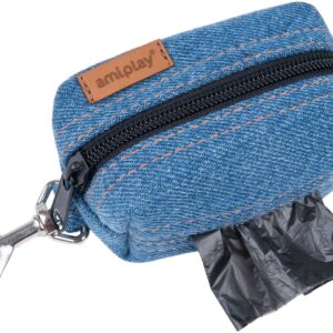 amiplay Beutelspender Denim, 9 x 5 x 4 cm