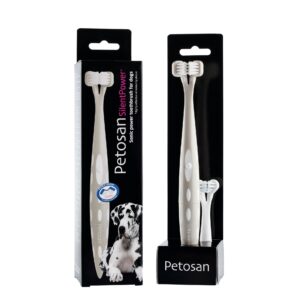 Petosan Hunde-Zahnbürste Silent Power, elektrisch