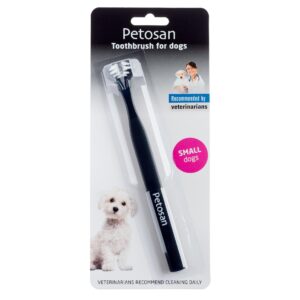 Petosan Hunde-Zahnbürste für Hunde, S