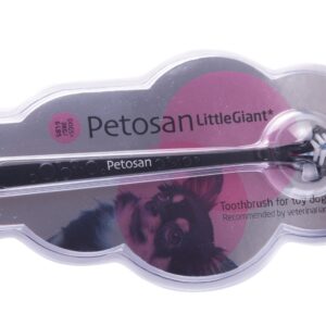 Petosan Hunde-Zahnbürste LittleGiant für Hunde & Katzen