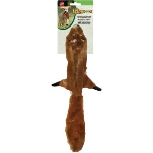Skinneeeze Hunde-Spielzeug Plüsch Eichhörnchen, L