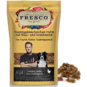 FRESCO Martin Rütter Trainingsknöchelchen Huhn&Blaubeeren, 150 g