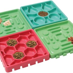SwissPet Kombi-Napf Feed & Play, Combo-Set, 4er