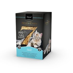 7Lives Nassfutter Adult Thunfisch mit Garnelen in Fischbrühe, 6x60g