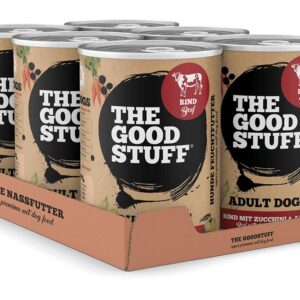 The Goodstuff Nassfutter Rind & Zucchini Adult, 6 x 800g