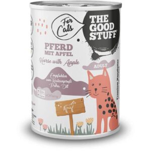 The Goodstuff Nassfutter Pferd mit Apfel Adult 400g