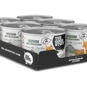 The Goodstuff Nassfutter Huhn mit Zucchini Adult, 6 x 200g