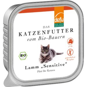 defu Nassfutter Sensitive Pâté Bio Lamm, 100 g