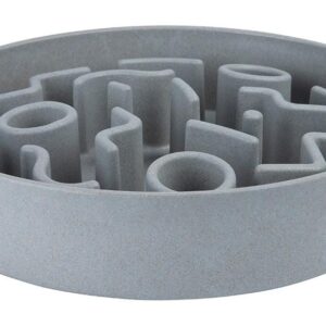 District 70 Bambusnapf Bamboo Dog Slow Feeder Ø 28 cm, Ice-Blue