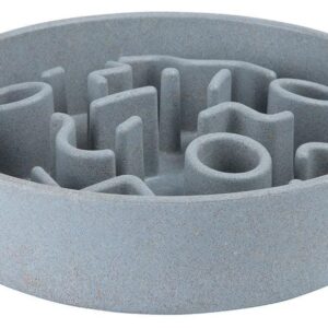 District 70 Bambusnapf Bamboo Dog Slow Feeder Ø 21 cm, Ice-Blue